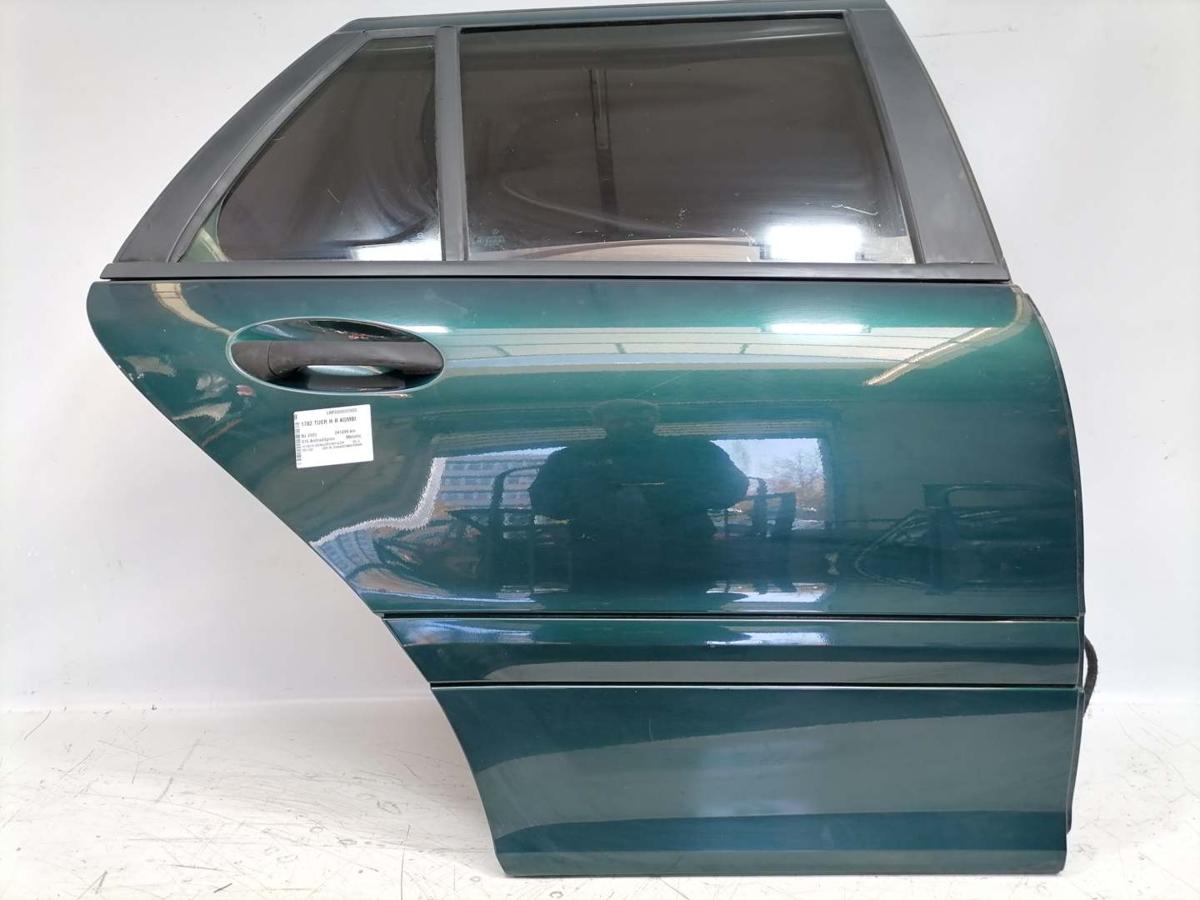 Mercedes C Klasse W203 original Tür hinten rechts 816 Andraditgrün Kombi BJ03